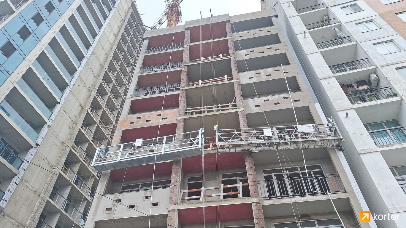 Construction progress La Batumi Familia - Spot 5, March 2024