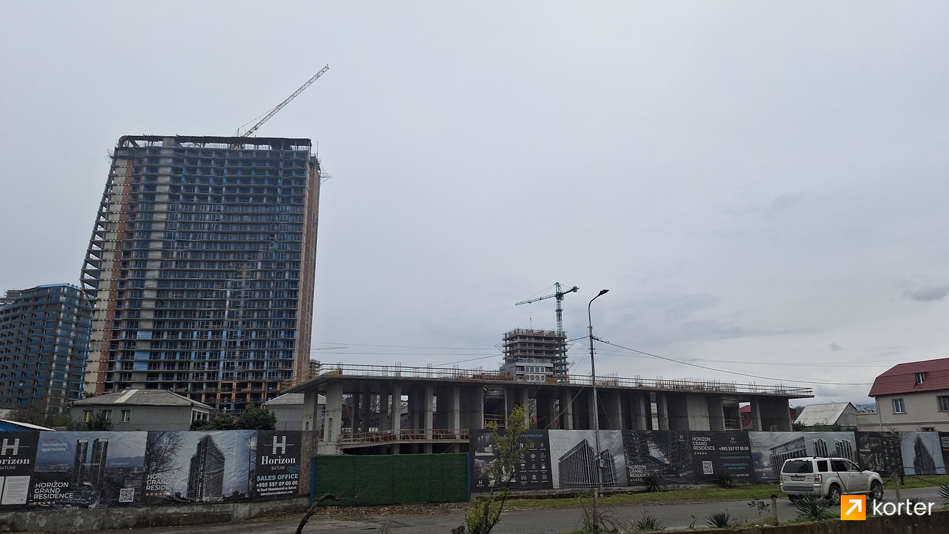 Construction progress Horizon Grand Residence - Spot 2, მარტი 2024