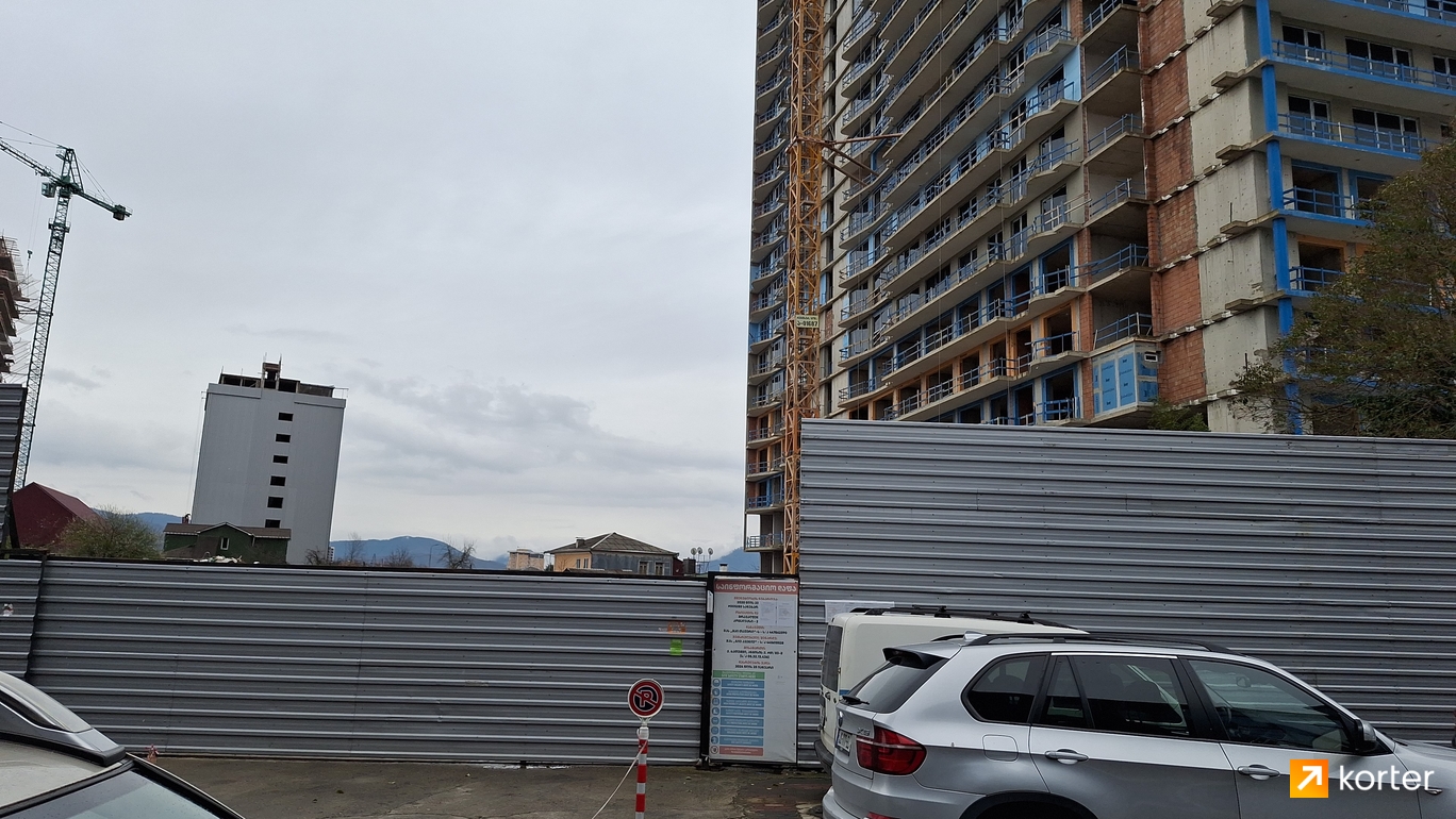 Construction progress Batumi Pearl - Spot 1, მარტი 2024