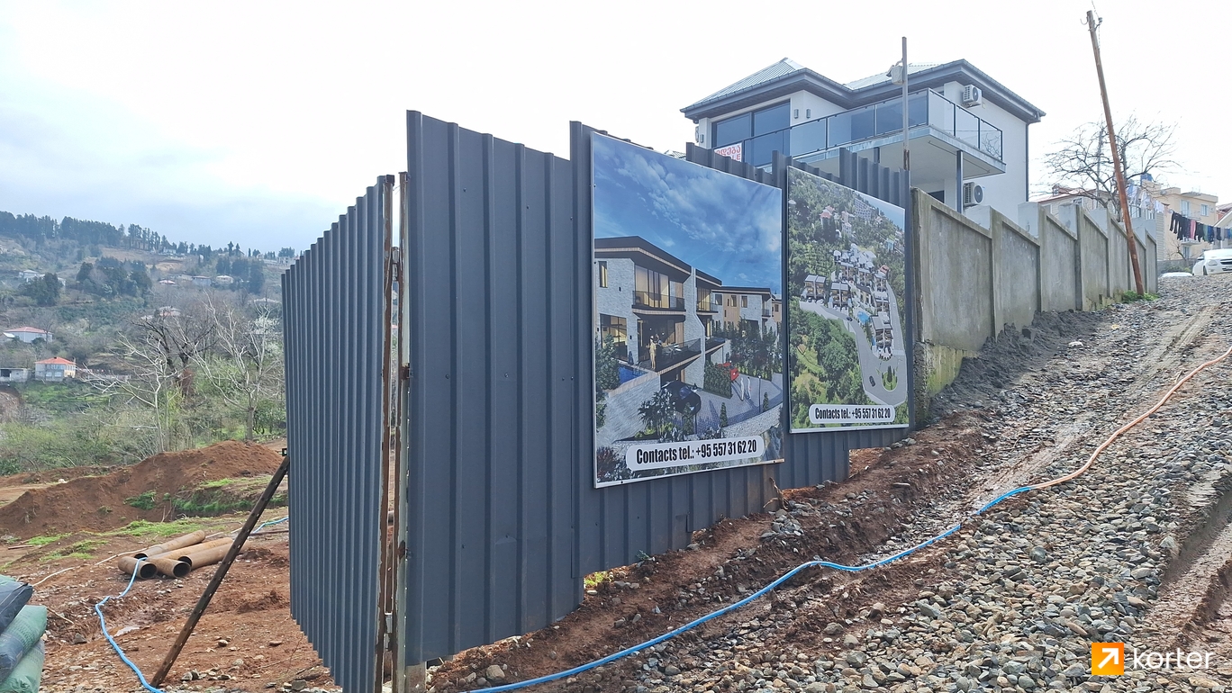 Construction progress Kiwi Villas - Spot 3, მარტი 2024