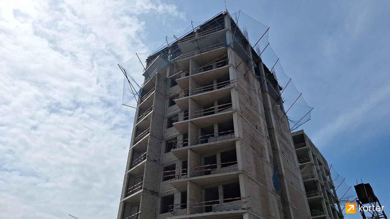 მშენებლობის პროცესი Mzirali - რაკურსი 2, March 2024