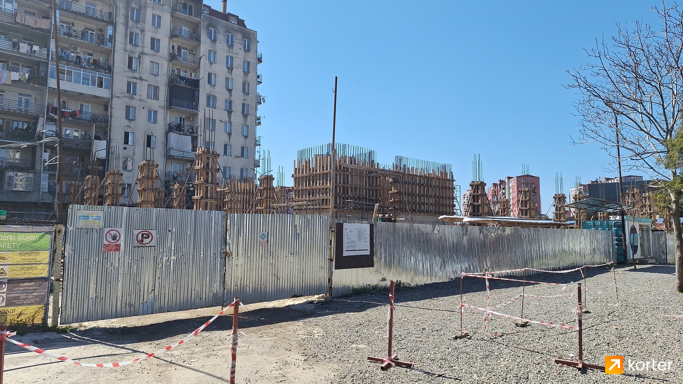 Construction progress Compact House - Spot 3, მარტი 2024