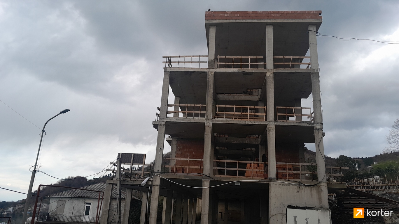 Construction progress Wyndham Grand Residences Batumi Gonio. Riviera - Spot 4, March 2024