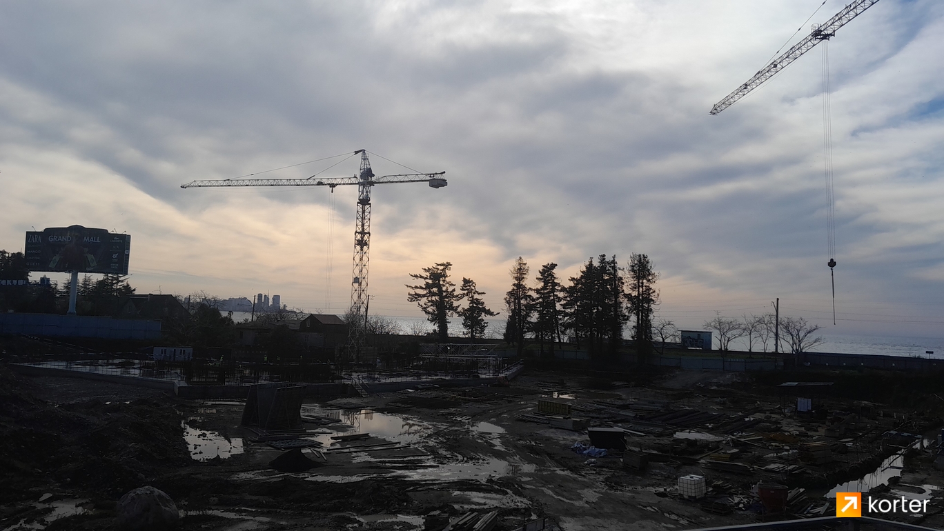 Construction progress Next Collection - Spot 7, მარტი 2024