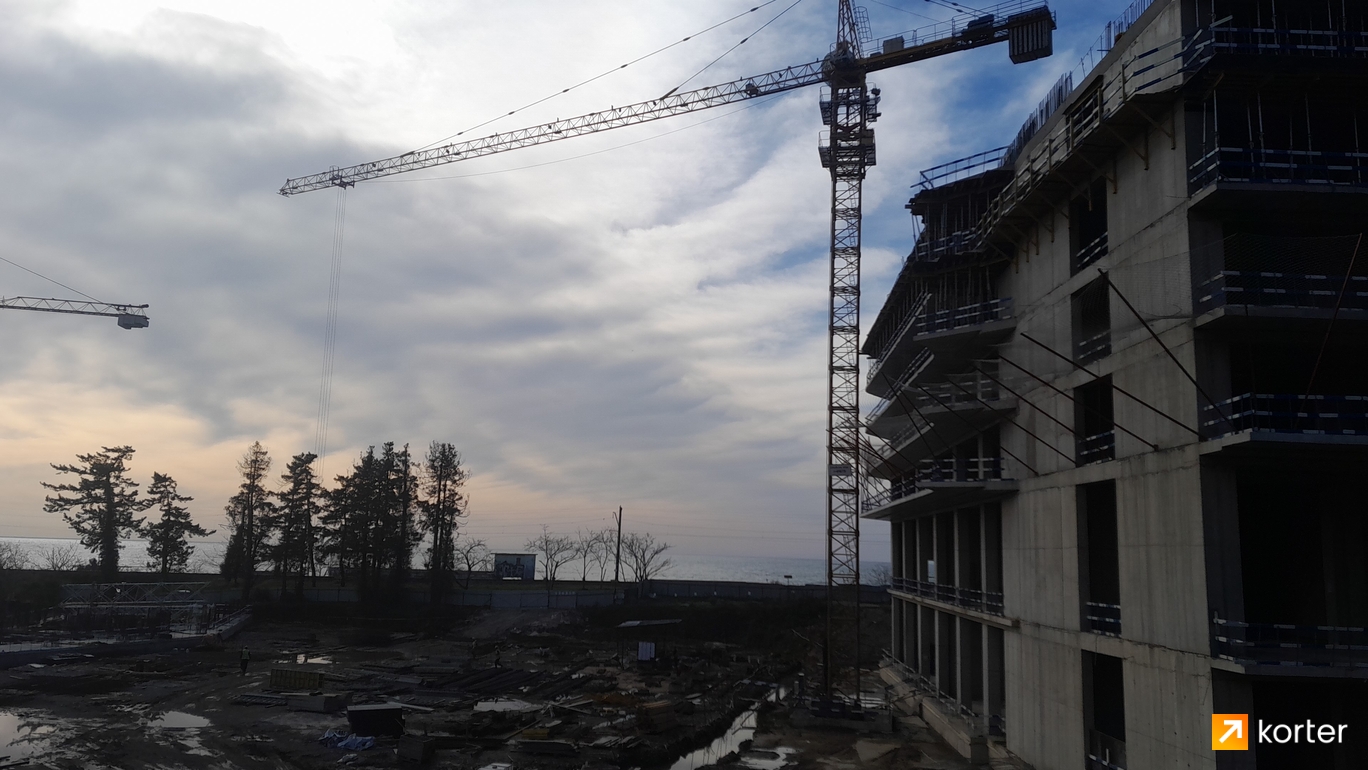 Construction progress Next Collection - Spot 4, მარტი 2024