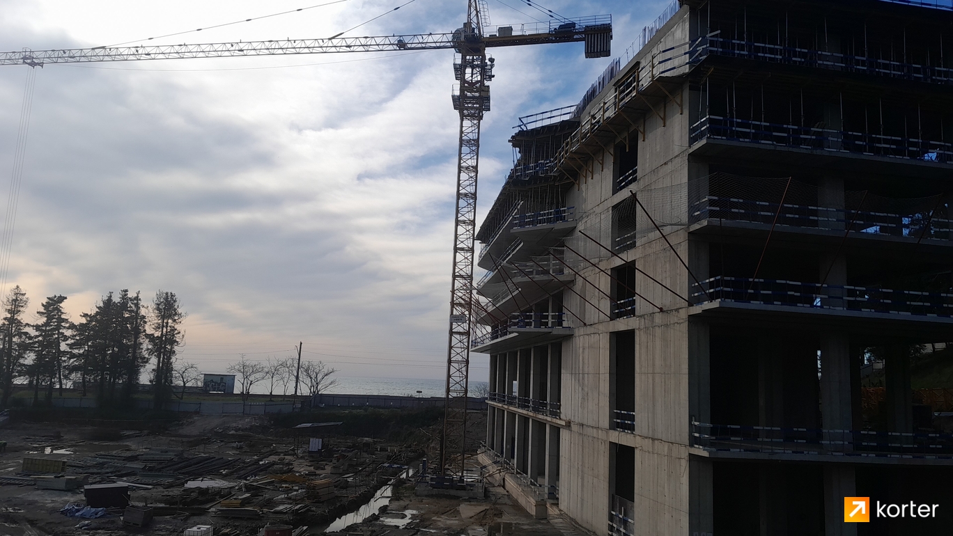 Construction progress Next Collection - Spot 2, მარტი 2024