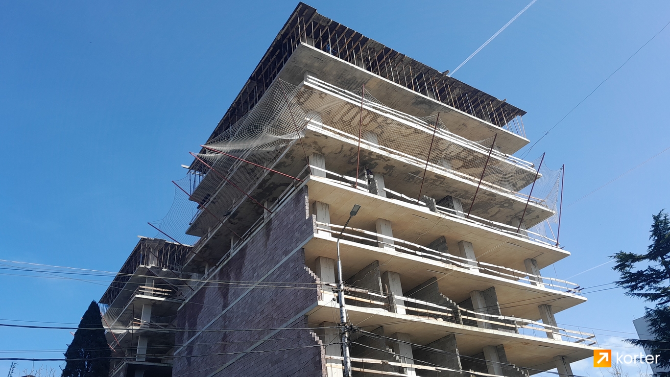 Construction progress Ideal House - Spot 3, მარტი 2024