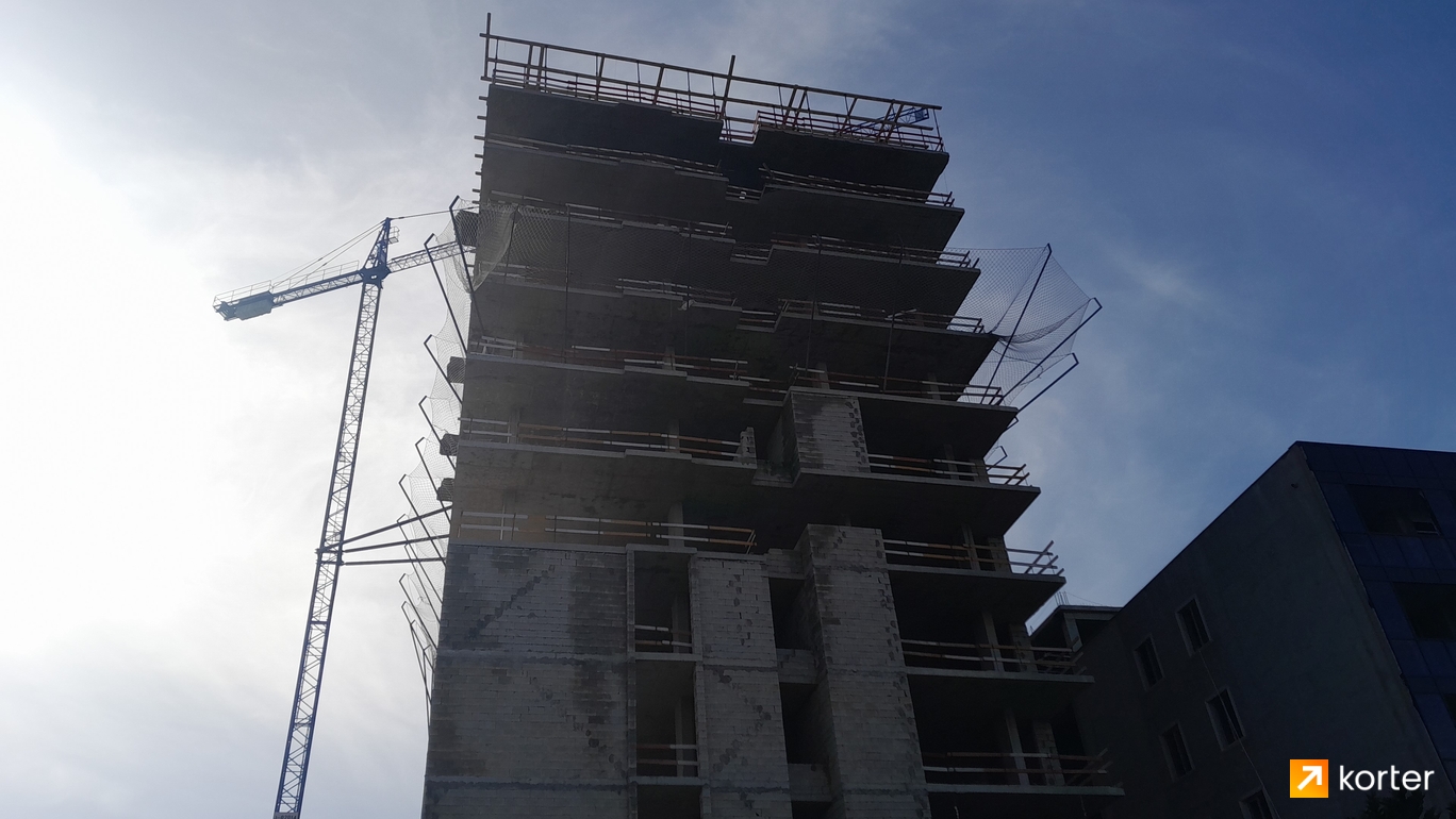 Construction progress Kobuleti Residence - Spot 2, მარტი 2024