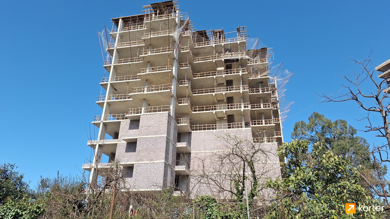 Construction progress Dream Residence Chakvi - Spot 4, March 2024