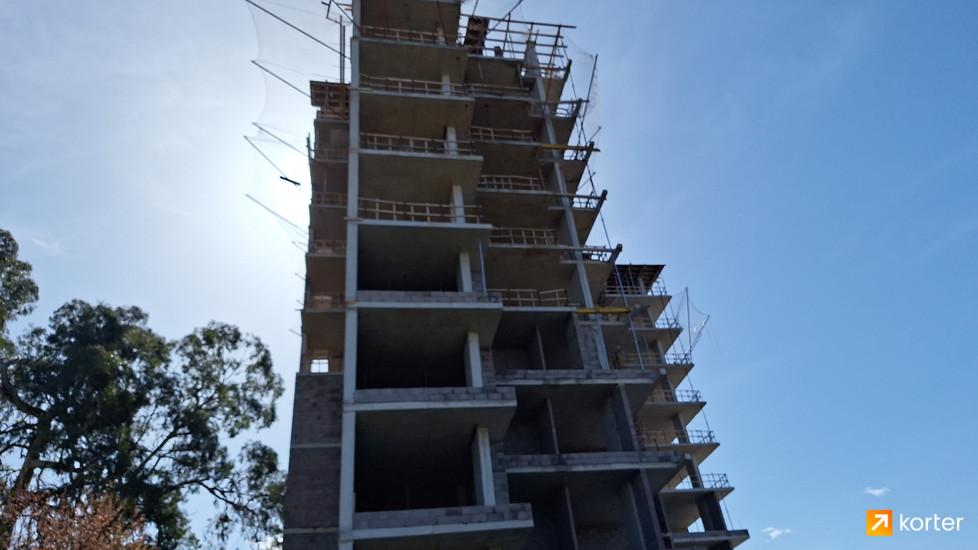 Construction progress Dream Residence Chakvi - Spot 1, March 2024