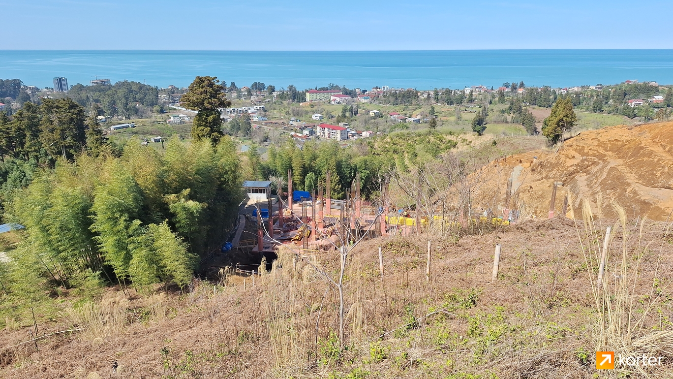 Construction progress Rogantini swiss village - Spot 1, March 2024