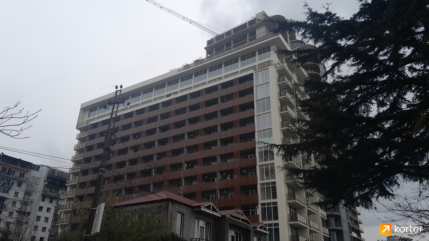 Construction progress SMG Palace - Spot 6, მარტი 2024