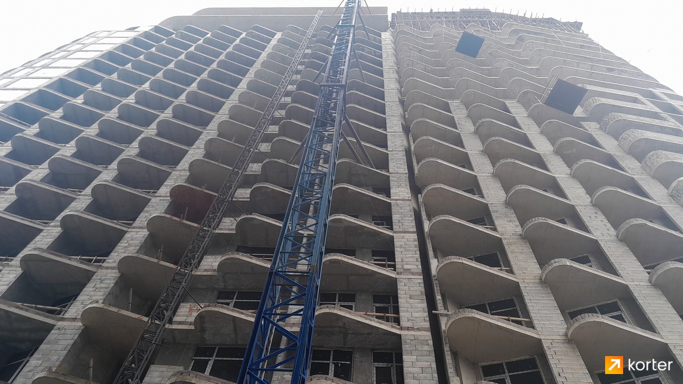 Construction progress Kolos - Spot 9, მარტი 2024