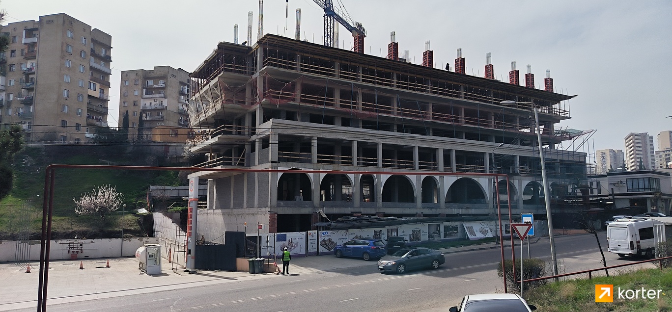 Construction progress Kera Vazisubani - Spot 2, March 2024