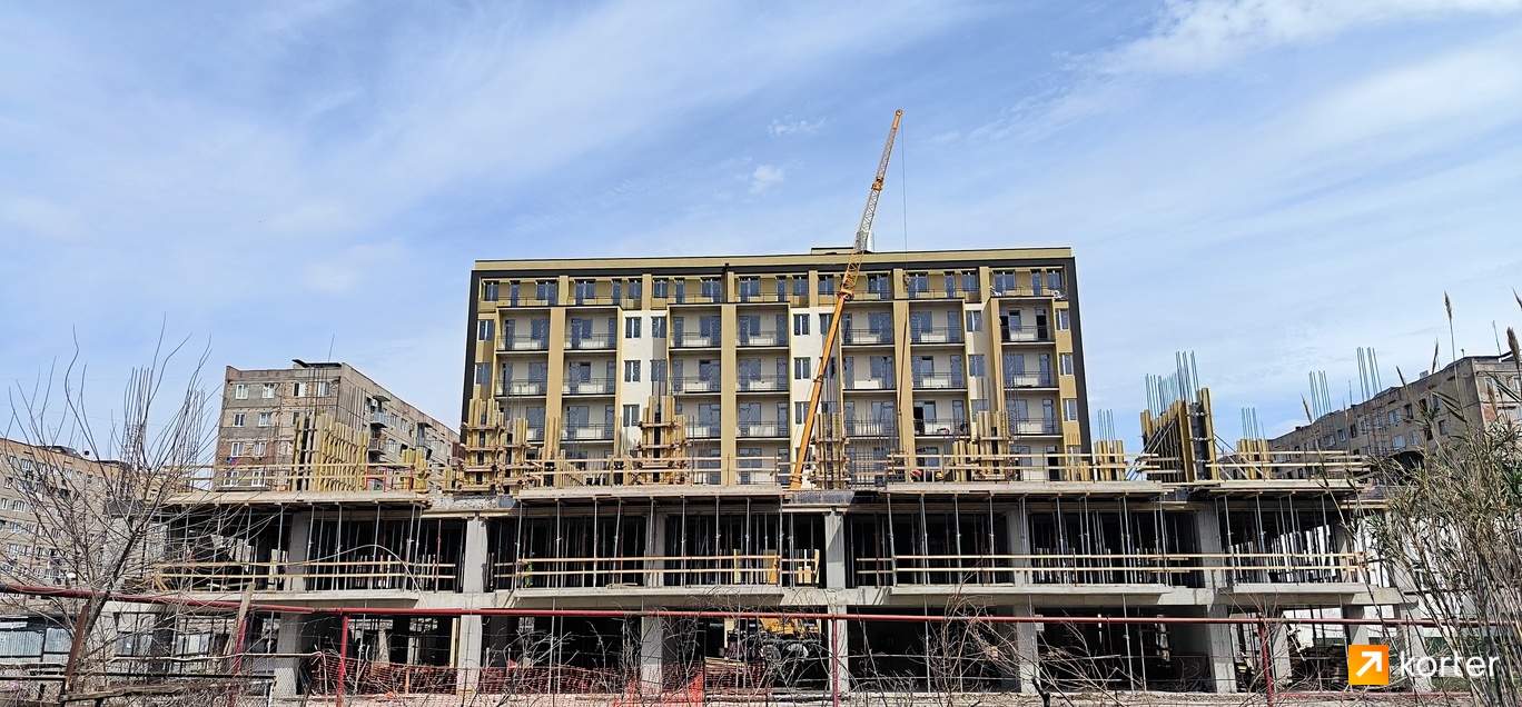 Construction progress Bau Star Rustavi - Spot 1, March 2024