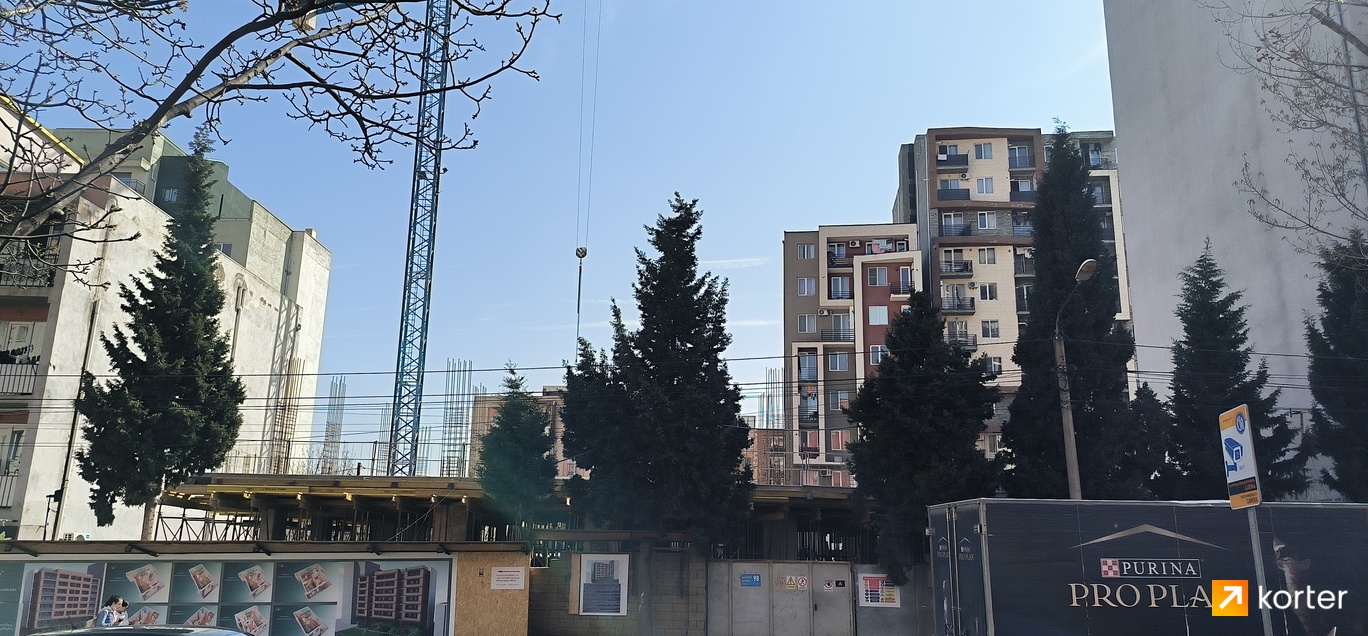 Construction progress  - Spot 2, აპრილი 2024