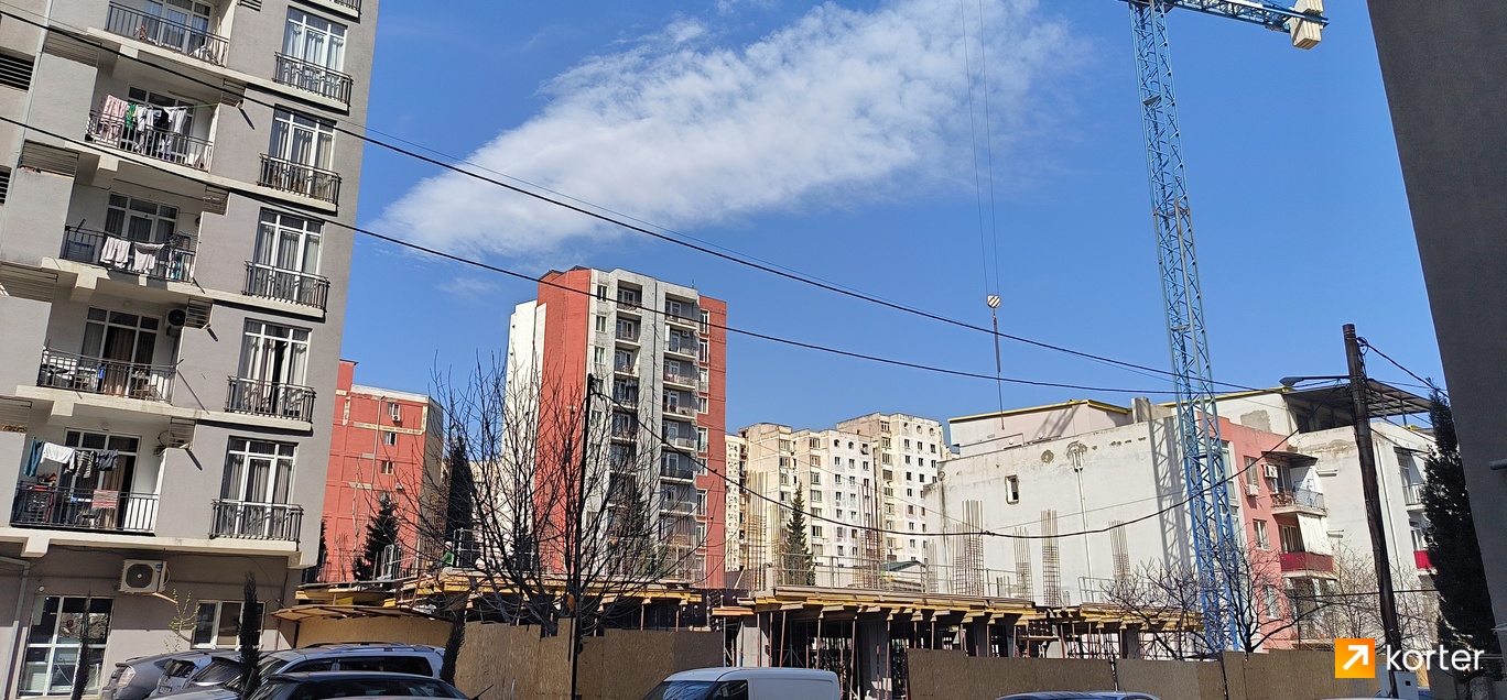 Construction progress  - Spot 1, აპრილი 2024