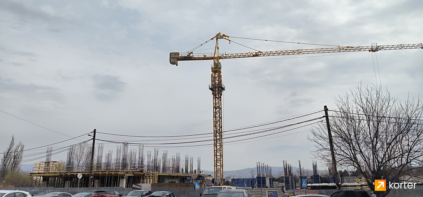 Construction progress  - Spot 2, აპრილი 2024