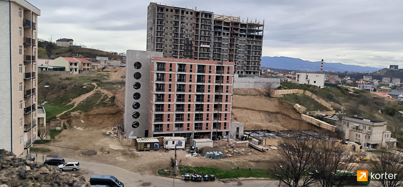 Construction progress  - Spot 1, апрель 2024