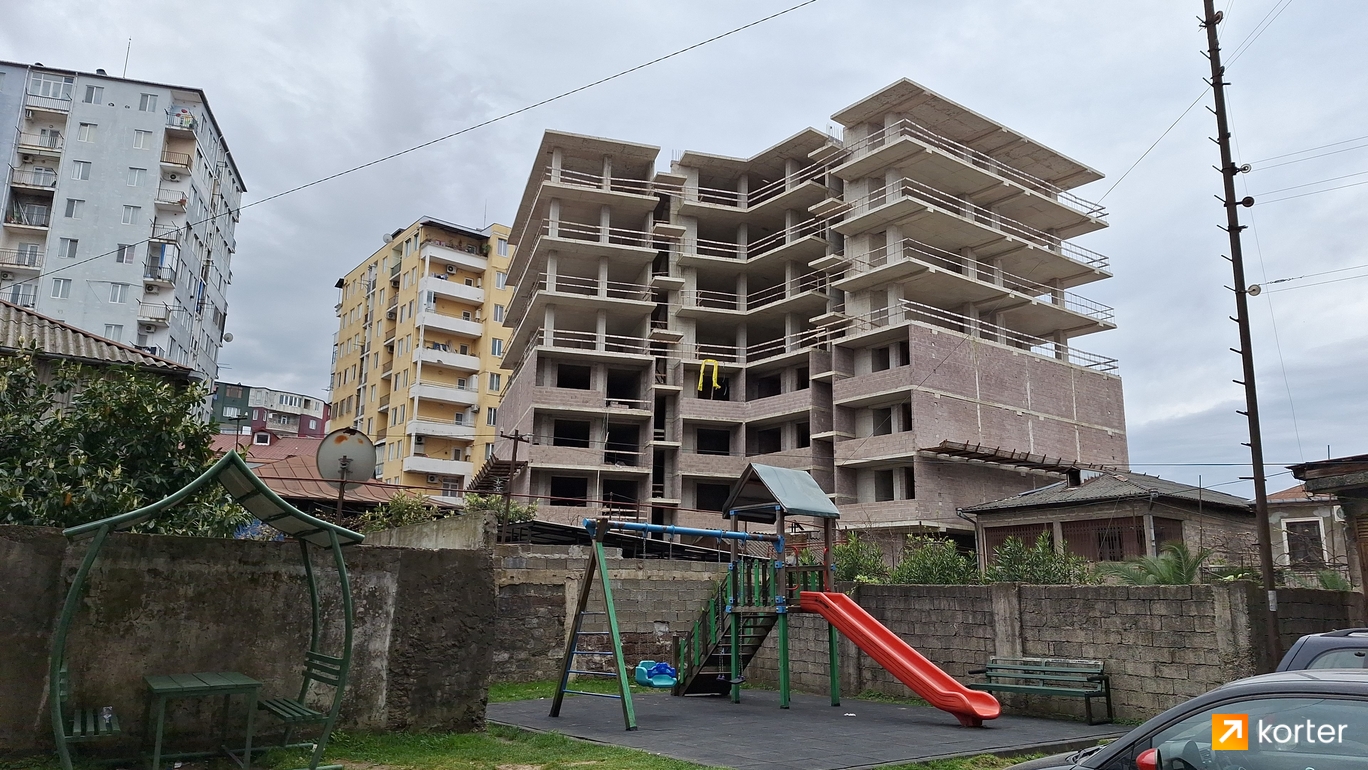 Construction progress New House Batumi - Spot 5, April 2024