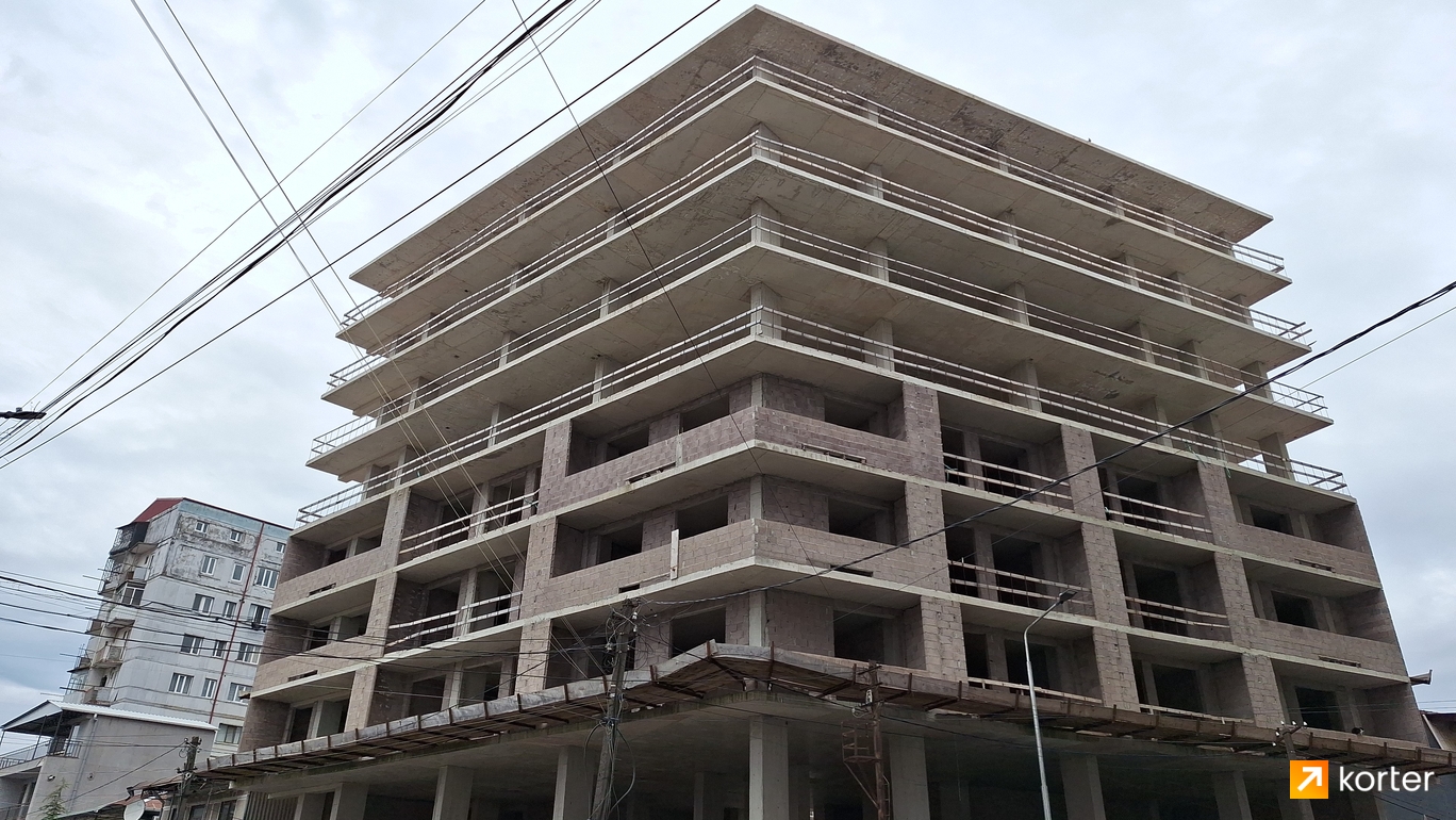 მშენებლობის პროცესი New House Batumi - რაკურსი 1, April 2024