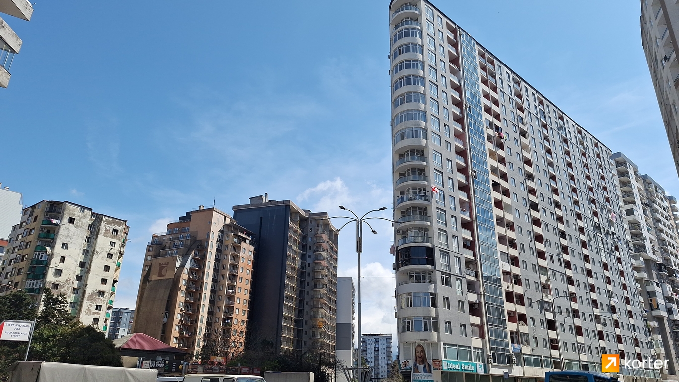 მშენებლობის პროცესი Onix Tower Batumi - რაკურსი 5, აპრილი 2024