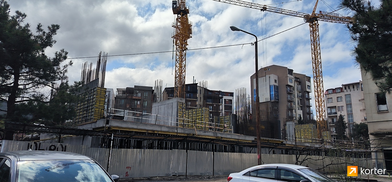 Construction progress Figurebi Jikiaze - Spot 2, აპრილი 2024