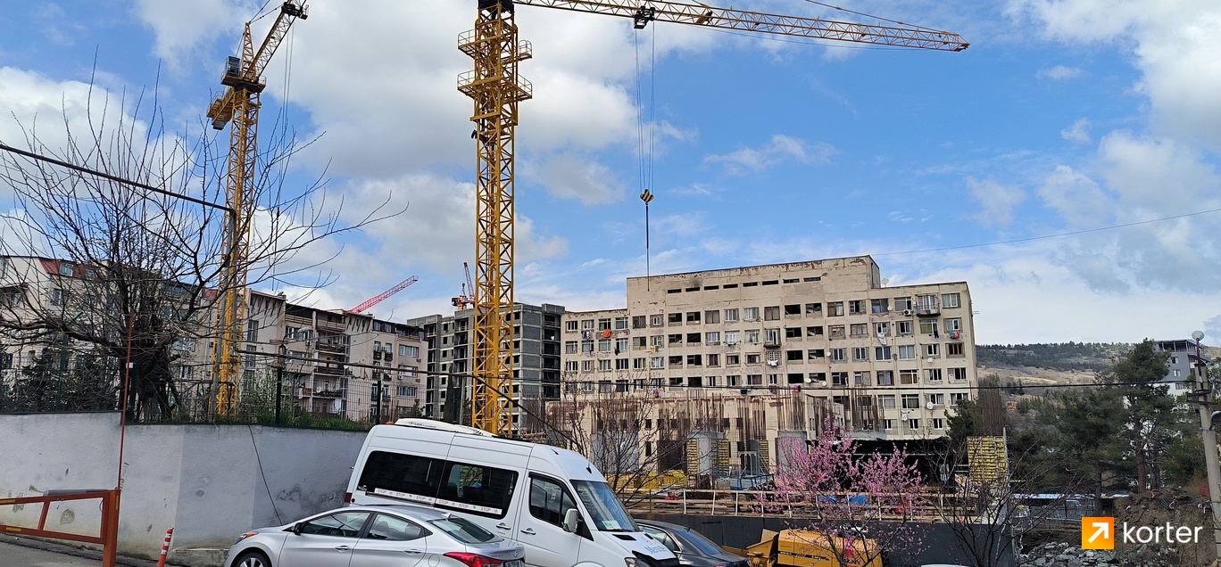 Construction progress Figurebi Jikiaze - Spot 1, აპრილი 2024