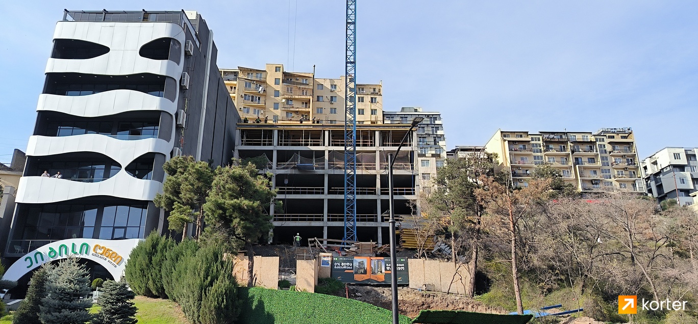 Construction progress  - Spot 1, April 2024