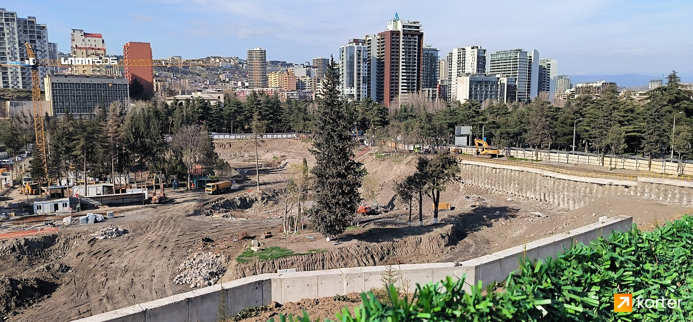 Construction progress Cityzen - Spot 2, April 2024