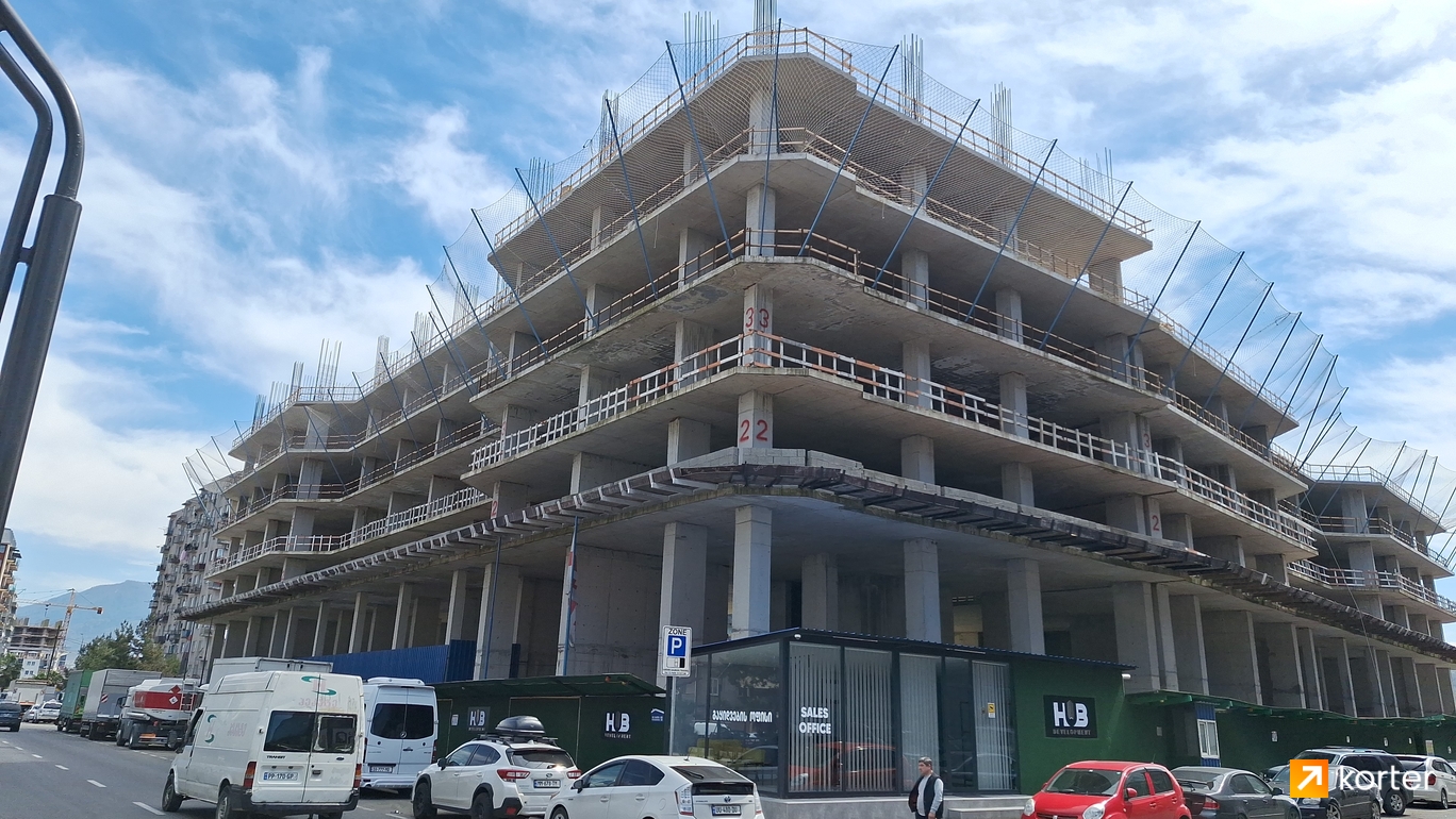 Construction progress  - Spot 3, აპრილი 2024