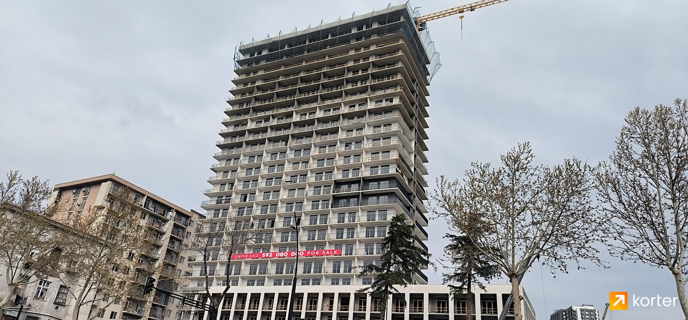 Construction progress Town Square - Spot 1, აპრილი 2024