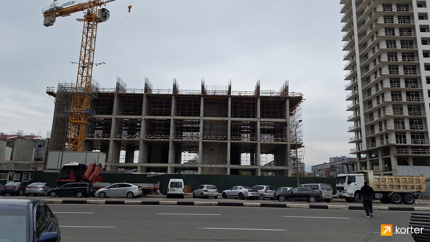 Construction progress Avenue by Orbi - Spot 3, April 2024