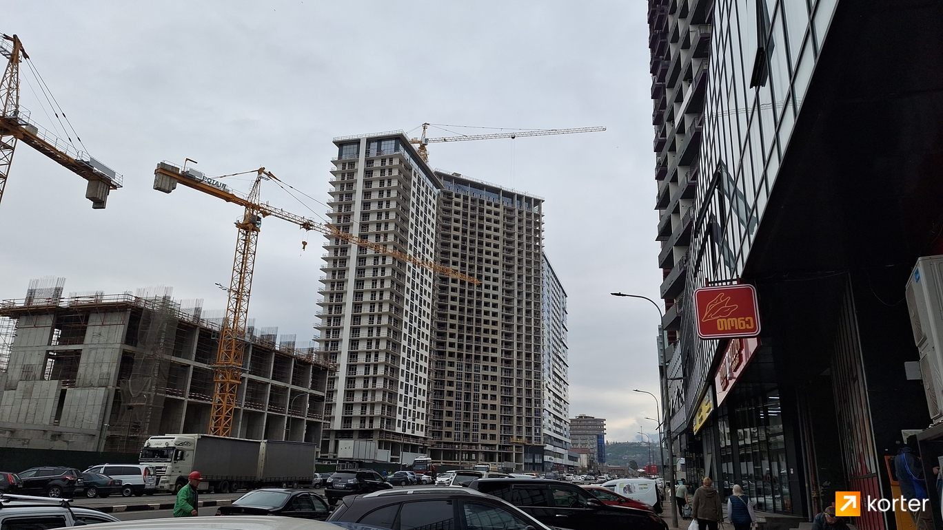 Construction progress Accent - Spot 5, апрель 2024