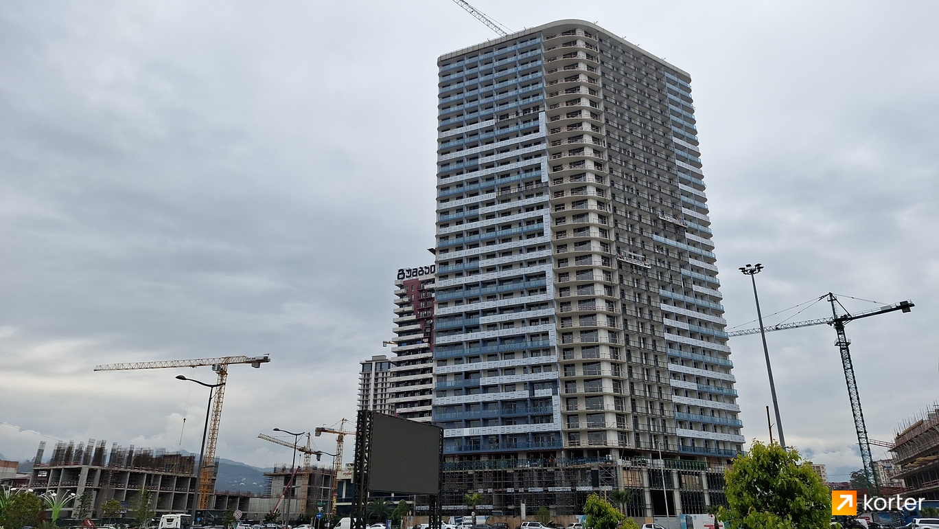 Ход строительства Bagrationi Residence Batumi - Ракурс 3, April 2024