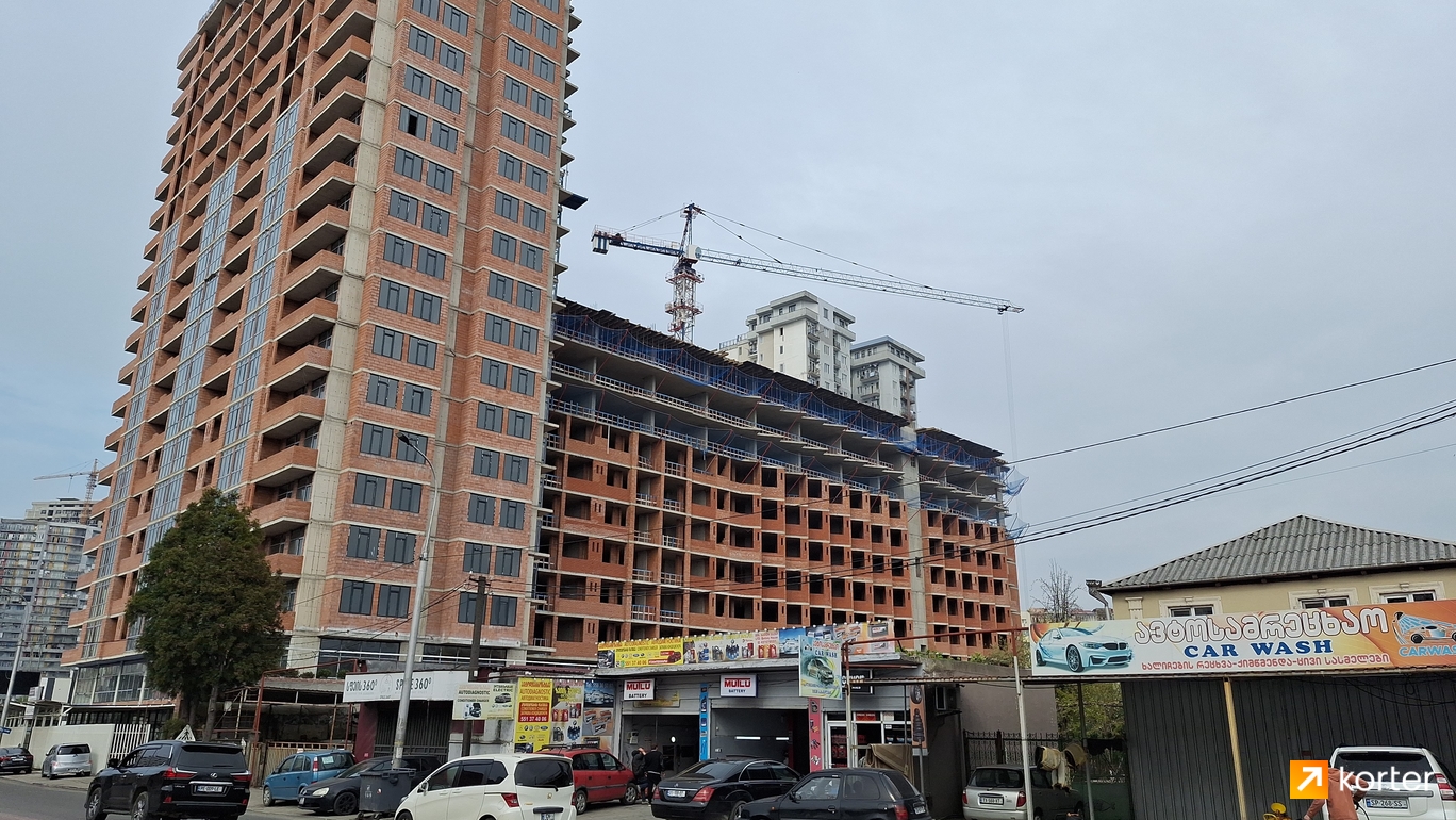 Construction progress Galileo Batumi - Spot 3, апрель 2024