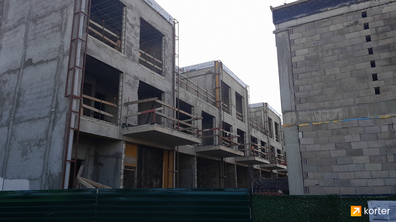 Construction progress Via Villas Batumi - Spot 5, აპრილი 2024