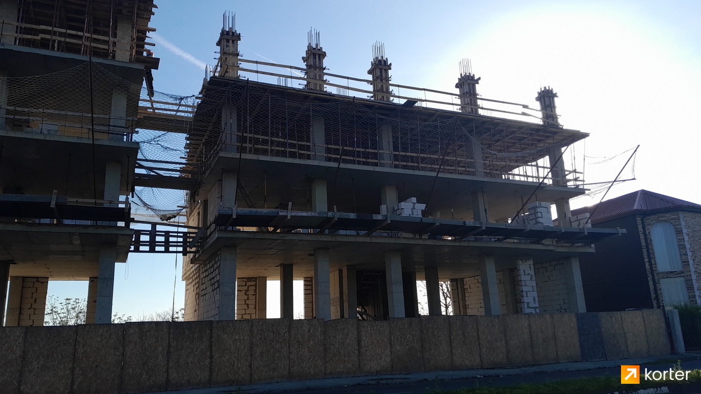 Construction progress Villa Invest Batumi - Spot 1, April 2024