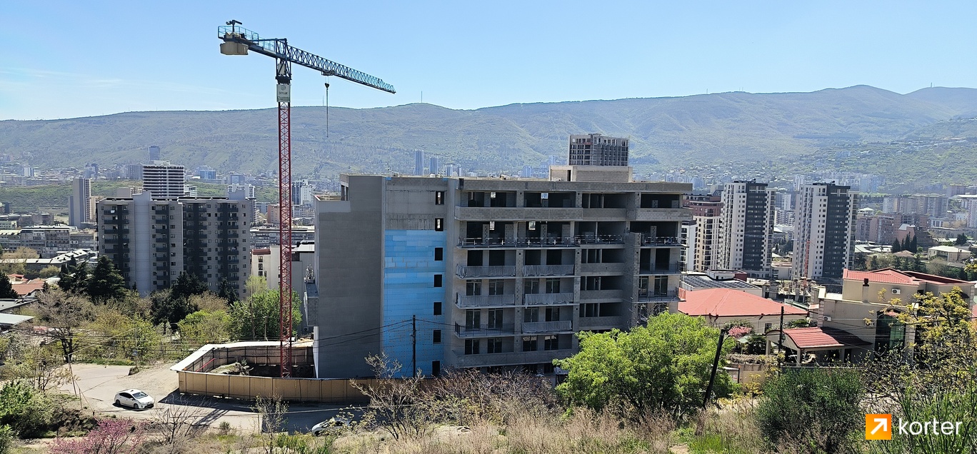 Construction progress Skylux Tbilisi - Spot 1, აპრილი 2024