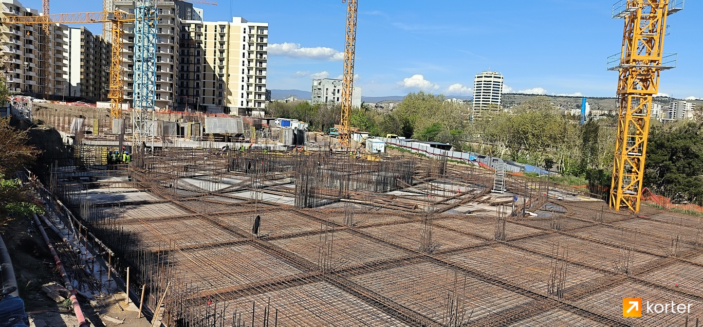 Construction progress m² Highlight - Spot 1, April 2024