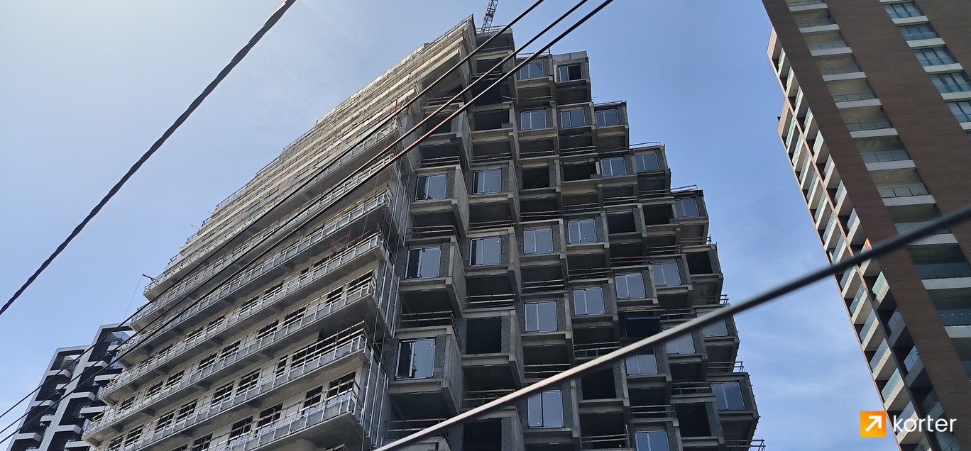 Construction progress Ocean Sky Residence - Spot 1, апрель 2024