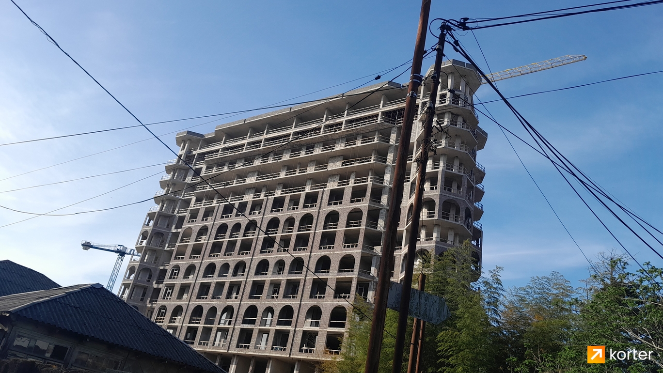 Construction progress Tekto Franco - Spot 4, апрель 2024