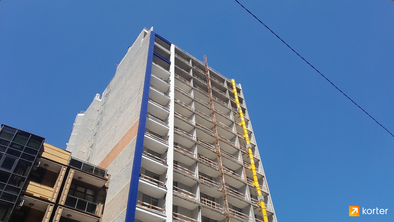 Construction progress Palm Residence - Spot 5, აპრილი 2024