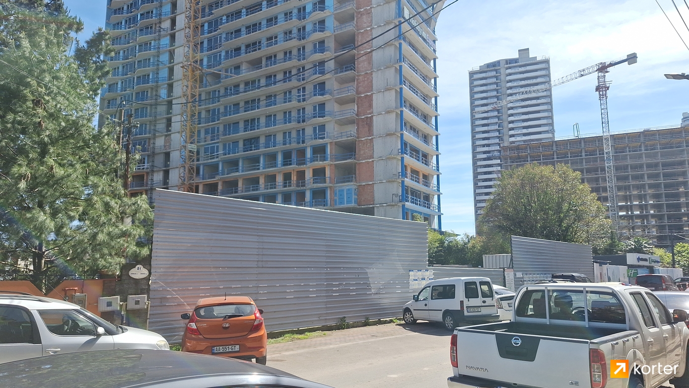 Construction progress Batumi Pearl - Spot 2, აპრილი 2024