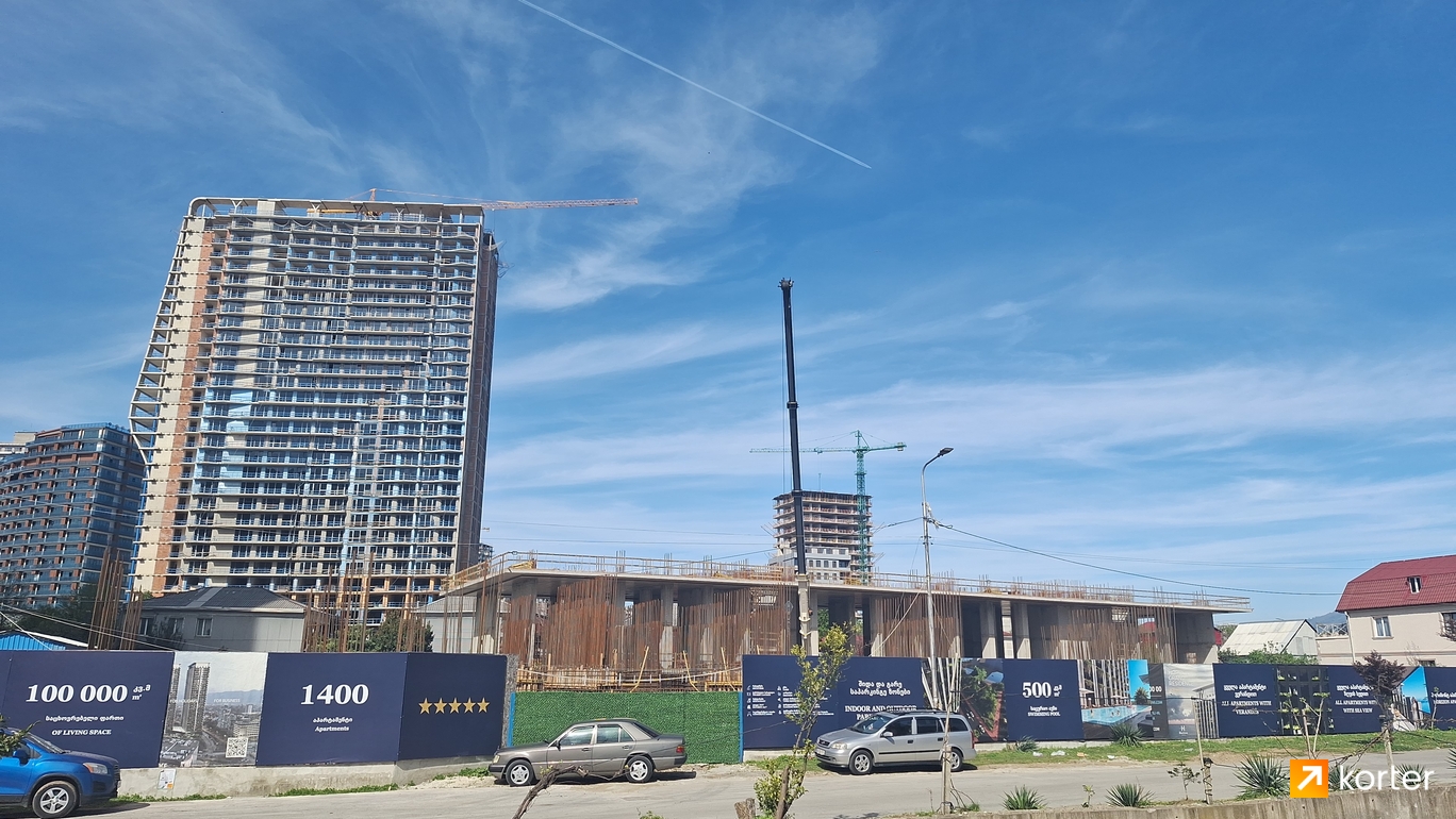 Construction progress Horizon Grand Residence - Spot 2, апрель 2024