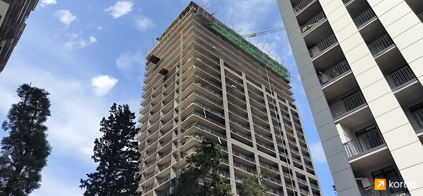 Construction progress Archi Isani - Spot 10, апрель 2024