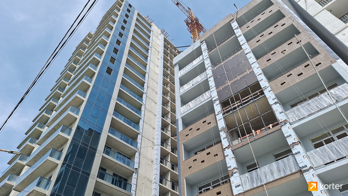 Construction progress La Batumi Familia - Spot 2, April 2024