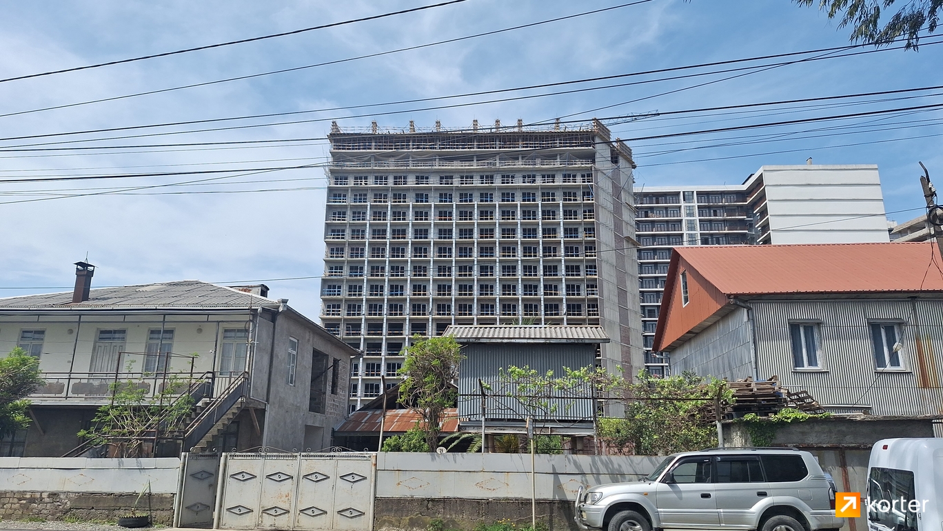 Construction progress Casa Di Batumi - Spot 3, April 2024