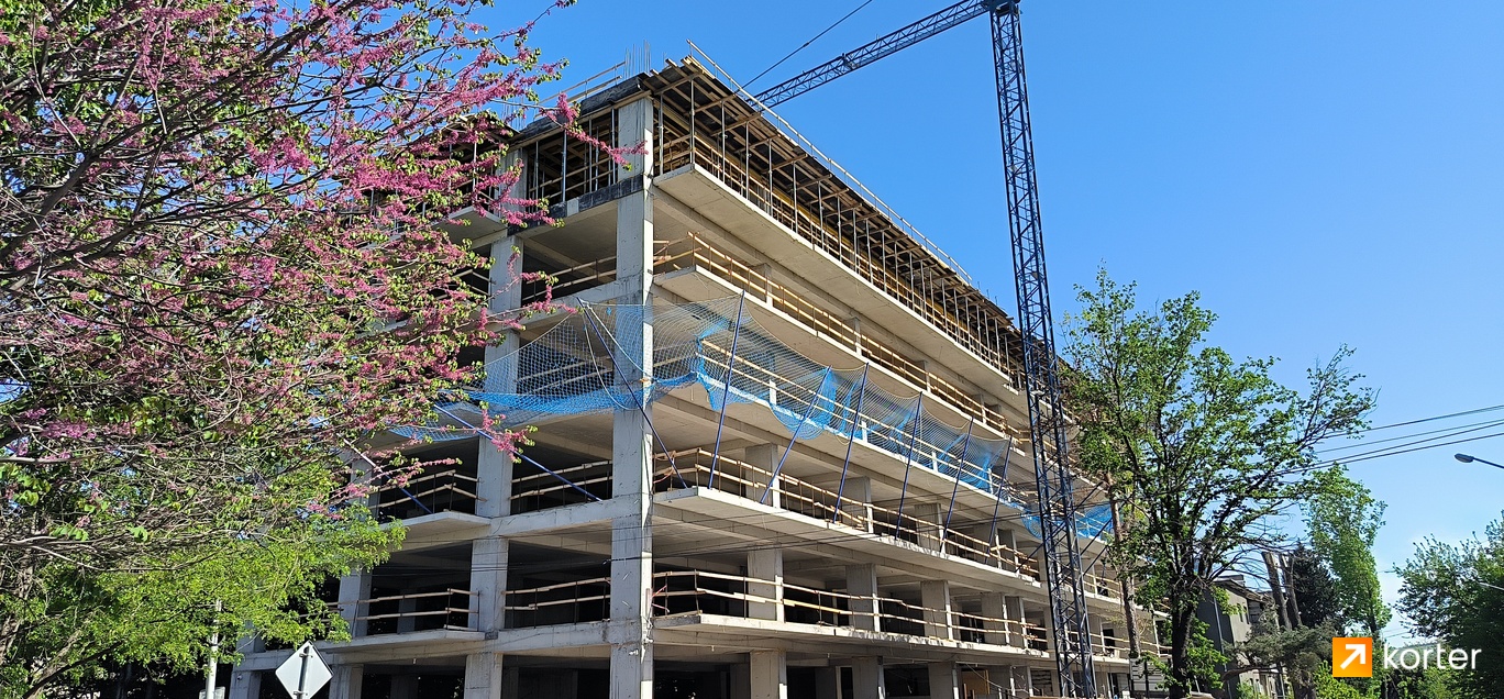 Construction progress  - Spot 1, April 2024