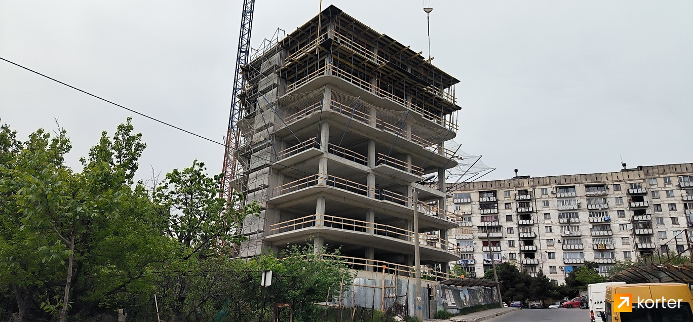 Construction progress Aroma Vazisubani - Spot 2, აპრილი 2024